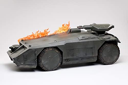Вонземјани за играчки Hiya: Burning Armored Personal Carrier 1:18 Scale Vehicle, повеќебојно