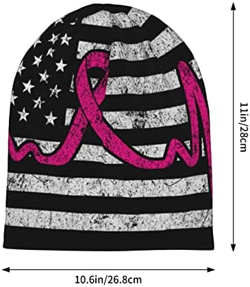 Рак на дојка Бејн Хемо Хемо Хемон Рак, плетена капа, плетени капи, бујни капаче за шал за возрасни жени мажи мажи