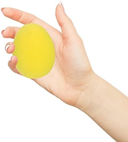 Исценета играчка со јајце играчка 6 парчиња тревки кои тресат тренери во облик на гребени топчиња на зглобот, зајакнување