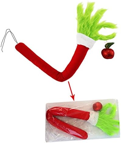 Божиќна забава Лолода Дедо Мраз ирваси на глава на ирваси за ракави, папучи на елката украси за новогодишни реквизити за перформанси