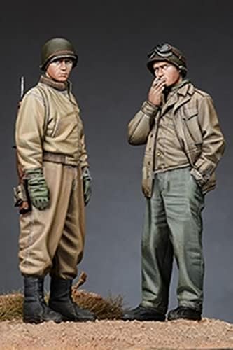 Гудмоел 1/35 Втората светска војна во САД, пешадиска пушење смола, смола, комплет за модел/неискористен и необоен минијатурен комплет/YH-3098