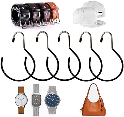 Организатор за закачалки за шалци од 5 парчиња: повеќенаменска закачалка за лизгање, погодна за марами, ремени, чанти, чанти, врски