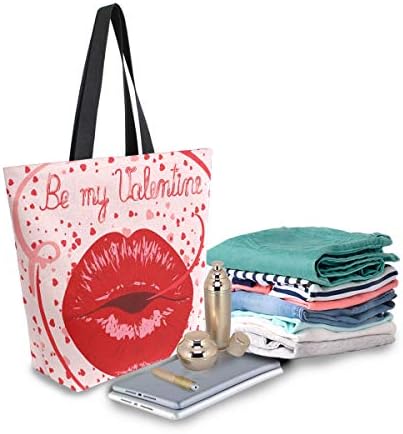 Алаза срце платно тота торба за жени патувачки работи за купување намирници врвни рачки чанти големи количини чанти за еднократно памучно рамо торби