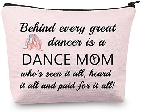 Наставник за танцување вамси, благодарам подароци зад секоја одлична танчерка е танц мама шминка торба за танцување козметичка торба