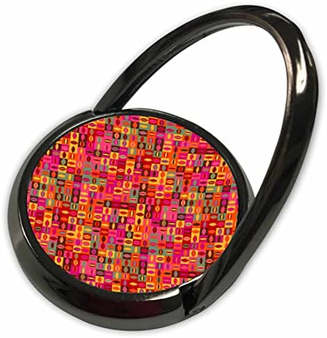 3DROSE Беспрекорна шарена апстрактна дијагонална мозаична шема позадина - Телефонски прстени