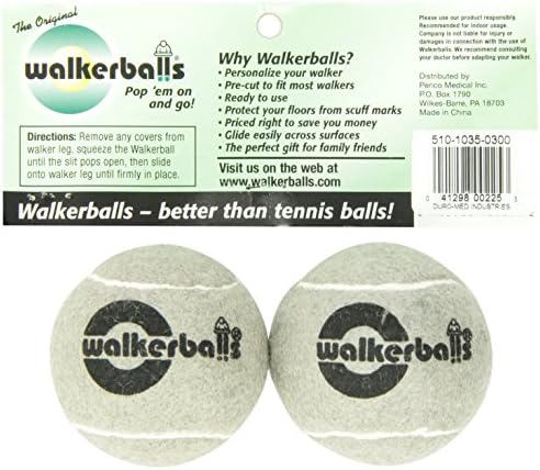 DMI Walkerballs Walker Tennis Ball Flides, пар, патриотски