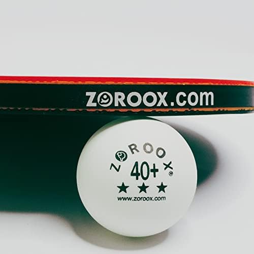 Зорокс табела тениски топки бели/портокалови - доживејте совршен баланс на брзина, спин и контрола - Избор на шампиони | 3 Starвезда | 2.7g | 40+мм