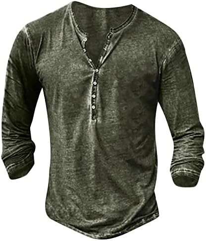 Графички маж со долги ракави, везена кошула, мускулатура голема и висока врвови модна летна летна печатена облека