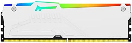 Кингстон Фјури Бист Вајт RGB 32GB 6000MT/s CL36 DDR5 Expo DIMM | Инфрацрвена Синхронизација | Fury CTRL Софтвер | Оверклокување | Приклучок