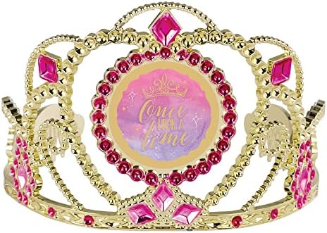 Дизни Принцеза Партија Материјали Пакет За Девојки-Пакет-4 предмети: Дијадема 1 парчиња | Сјајот Стапчиња 8 парчиња | Нараквица