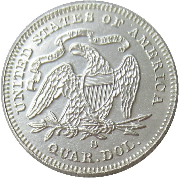 САД 25 Цент Знаме 1869 Сребрена Реплика Комеморативна Монета