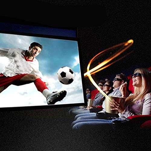 CXDTBH мек преклопување 16: 9 84 100 120 120 инчи проектор екран со влакна од платно завеса за проекторски филм домашен театар