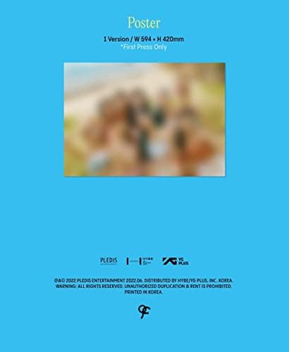 YG Plus FRMOIS_9 од нашата Мементо кутија 5 -та Содржина на мини албум+постер+следење запечатено)
