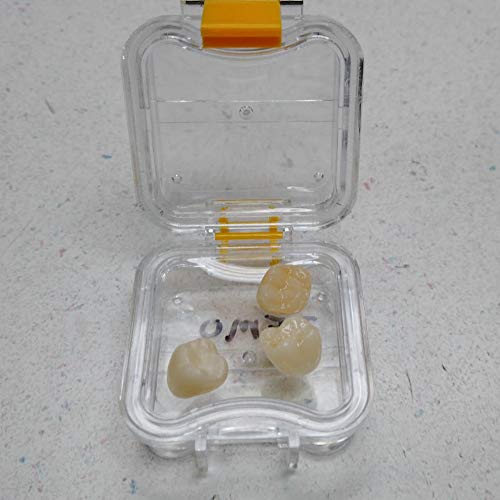 Стоматолошки креации Conderclasp Pillop Crown Crown - транспарентна мембрана филмска кутија за заби со брава - стоматолошка круна