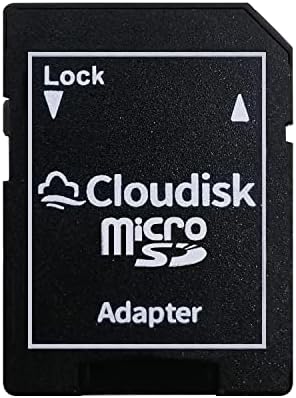 Cloudisk 2Pack 128gb Микро SD Картичка USH - 3 Класа10 Со Читач На Мемориски Картички На Картички + Microsd Адаптер, Масовна Продажба