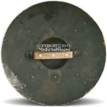 Средновековни брзини Бренд Голем 14 мерач челик борба Функционална римска стрелач Средновековна Шилд Баклер СЦА