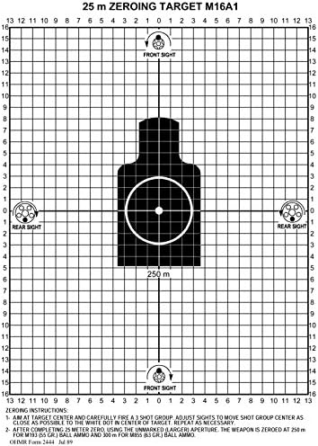 Плустактична M16A1 25 метар нула за нула