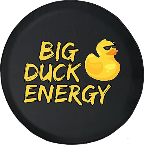 Големата патка Енергија, жолто гума од гума од гума со резервна камера, се вклопува во раб од 17-20 инчи | 32-33 гума