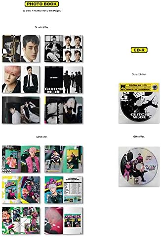 NCT Dream - Режим на Glitch 2 -ри албум Photobook верзија [Incl. Официјална фото -картичка за СМ] вер)