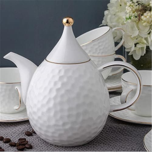 Европски стил Бела коска Кина чаша за кафе сет попладне чај чаша чаша 15 кафе сет на керамички чај сет