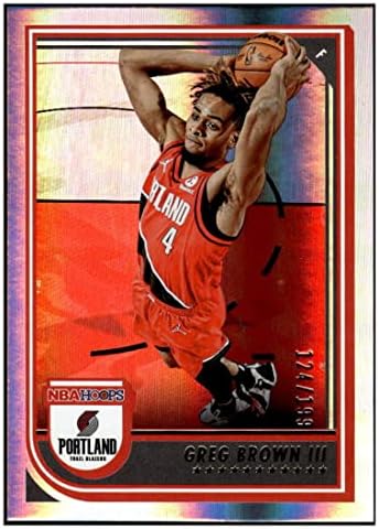 Грег Браун III 2022-23 Панини Хупс Премиум фолија /199214 nm+ -MT+ НБА кошарка блејзери