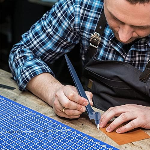 9 парчиња занаетчиски алатки за сечење, 360 степени ротирачки сечила за сечирање на не'рѓосувачки челик занаетчиски ножеви со