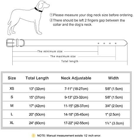 Беируи Персонализирана Мека Обложена Кожна Јака За Кучиња - Прилагодени Тешки Јаки За Кучиња Со Издржлив Метален Хардвер-Стилска Прилагодлива