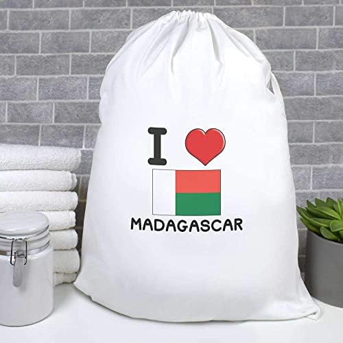 Азееда Го Сакам Мадагаскар Торба За Перење/Перење/Складирање