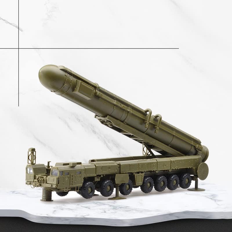 1/72 Скала RT-2pm2 Руски ракетен фрлач возило Неисправен модел пластичен борец воен модел диекаст резервоар за модел за собирање модели