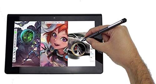 Broonel Black Fine Point Digital Active Stylus Pen - Компатибилен со Lenovo IdeaPad 3 лаптоп