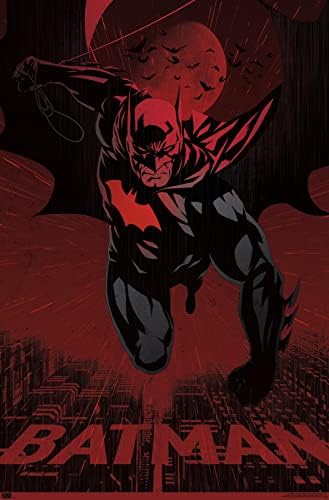 Трендови Меѓународни ДЦ стрипови: Темен уметнички постери - Постер за wallидови на Бетмен