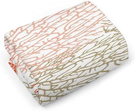 Крајбрежна корална шема за лице Премиум крпи за миење на крпи за миење садови за хотелска бања и бања