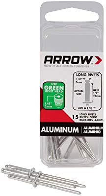 Arrow RLA1/8 Long Aluminum 1/8-инчен навртки, 15-броеви
