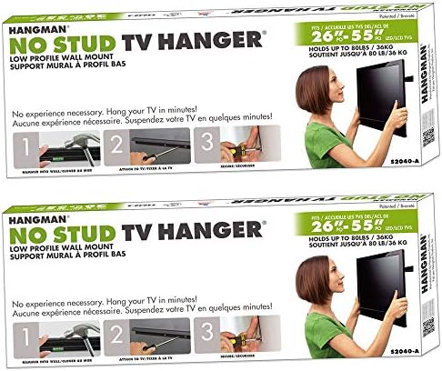 Hangman Производи S2040A НЕМА Обетка ТВ Закачалка Монтирање Телевизори до 55-Инчен