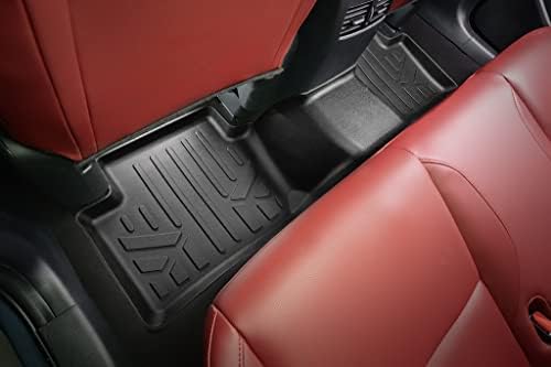 SmartLiner Custom Одговара на сите временски услови 2 редови, црни подни облоги поставени за 2020-2021 Mazda CX-30