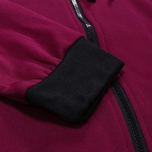 АДССДК тренинг плус големина долги ракави палто мажите случајно зимски цврсто мека качулка со џебови удобност густа 111111