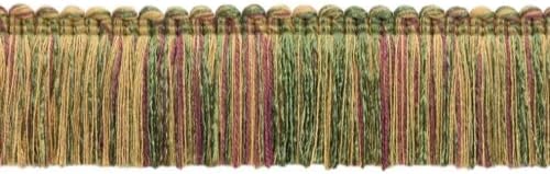 Dark Claret, Grance, Green, Collection Collection Collection Fluge Fring 1 3/4 инчи долг стил 0175DKB Боја: Bramble - N14C