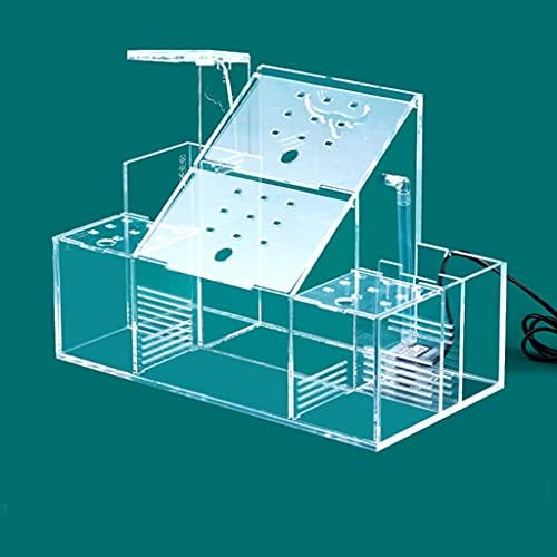 N/A аквариум резервоар за риба Акрилик мала риба изолација кутија Транспарентна кутија за репродукција креативна работна површина