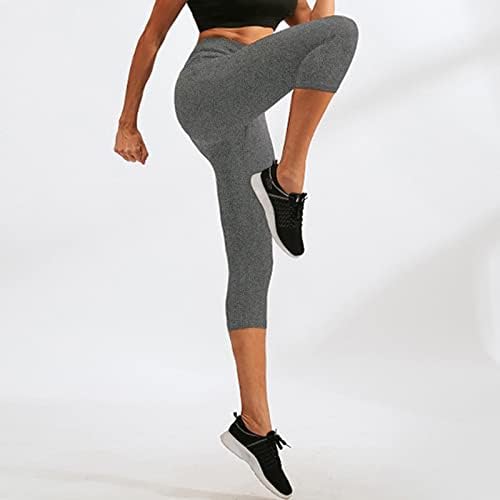 Етнија јога панталони жени памучни женски јога панталони џеб фитнес трчање спортски еластични панталони за брзо сушење високи колк на половината