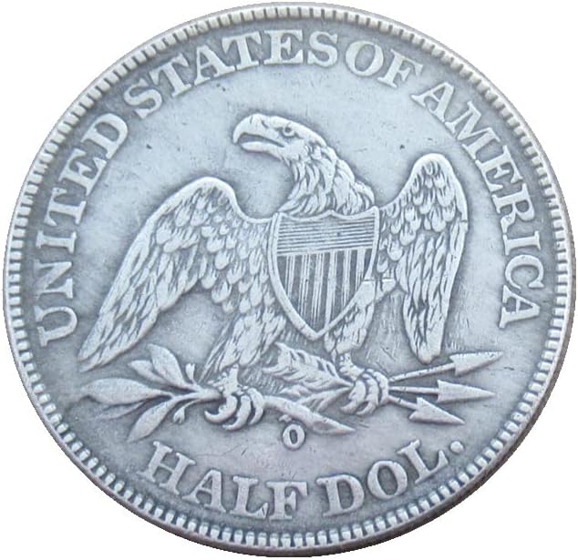 Американско Знаме Од Половина Долар 1849 Сребрена Реплика Комеморативна Монета