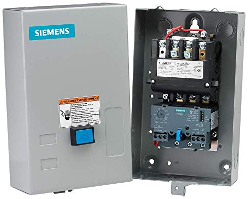 Siemens 14CUD32BH Тешки стартер на моторот, преоптоварување со цврста состојба, автоматско/рачно ресетирање, отворен тип, NEMA 1 куќиште