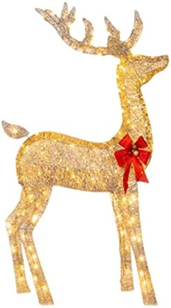 Божиќни светлина елен на отворено Божиќни ирватори водеше Божиќни светлосни светло за украсување на отворено q Божиќен украс