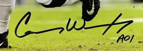Карсон Венц потпиша 8х10 Филаделфија Иглс Фудбал Фото Фанатици - Автограмирани фотографии од НФЛ