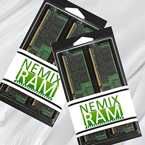 Nemix RAM RAM 128GB DDR4-2933 PC4-23400 ECC RDIMM Регистрирана надградба на меморијата на серверот за Dell EMC PowerEdge XE8545 Сервер