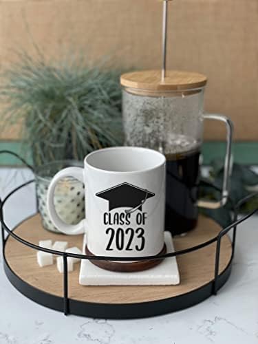 Р И Р Увоз Класа на 2023 Дипломирање 12 мл Керамичка Кафе Кригла Црна