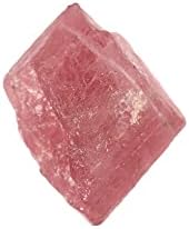 GemHub Сертифициран лабав лекување кристално розов турмалин груб 3,80 ct. Лабава скапоцен камен за & Чакра Стоун.
