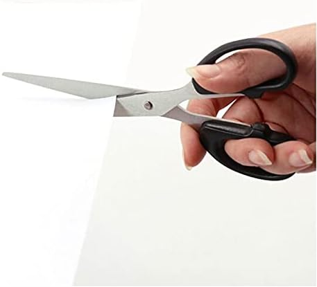 Qytecjd занаетчиски ножици повеќенаменски ножици од не'рѓосувачки челик, домаќинство, канцеларија, дом, студија, сечење на хартија, сечење