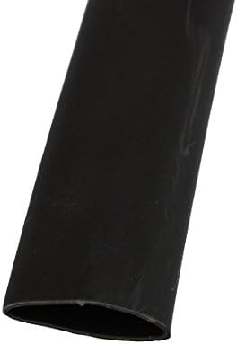 Ексит Електрична опрема со должина од 1м Внатрешна диа 12мм полиолефин изолација топлина што ја намалува цевката црна црна боја