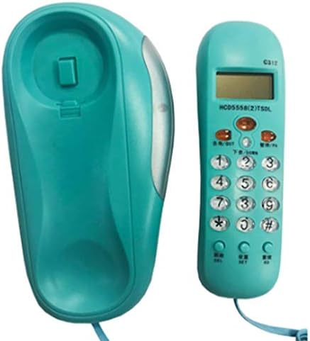 Телефон со кабел MXIAOXIA - Телефонски телефони - Телефон за ретро новини - Телефон за лична карта, телефонски телефонски фиксни