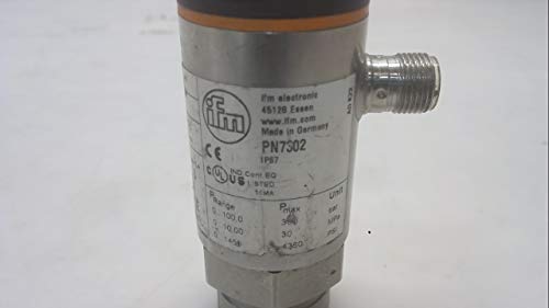 IFM Efector PN7302 Електронски монитор за притисок, 0 до 100 бар/0 до 1450 psi/0 до 10 MPa мерен опсег